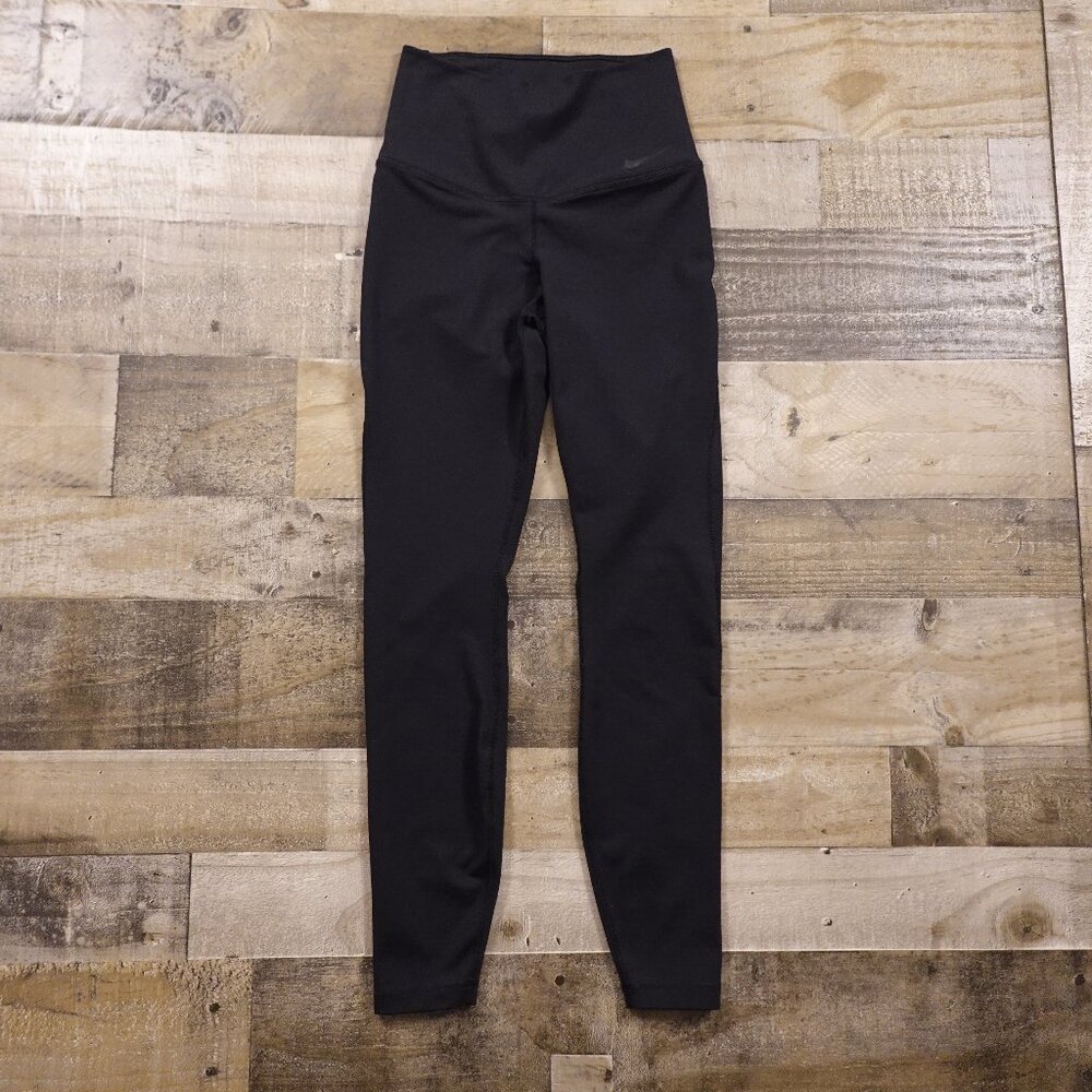Nike Dri-FIT High Waist Leggings‎ Women’s Small Black Athletic Training